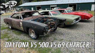 What Is The Difference Between the 1969 Dodge Daytona, the Charger 500 And A Regular 1969 Charger?