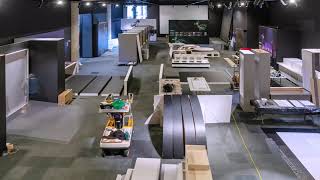 One Ocean - Our Future exhibition installation timelapse