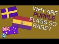 The Rarity of Purple in Flags