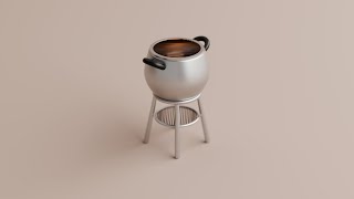 Blender Low Poly Grill Tutorial | Easy 3D Modeling Guide