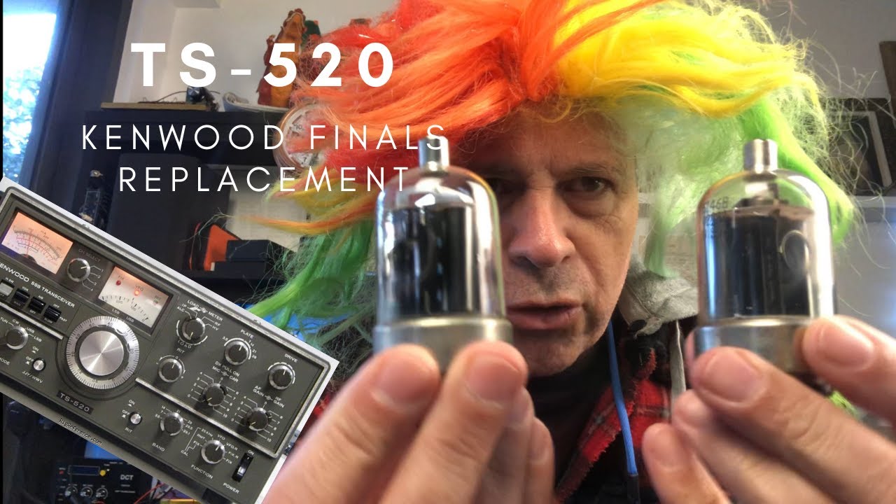 KENWOOD TS-520 - Finals replacement‪@TheArtofEngineering‬ - YouTube