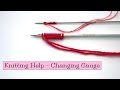 Math for Knitters - Changing Gauge in a Pattern