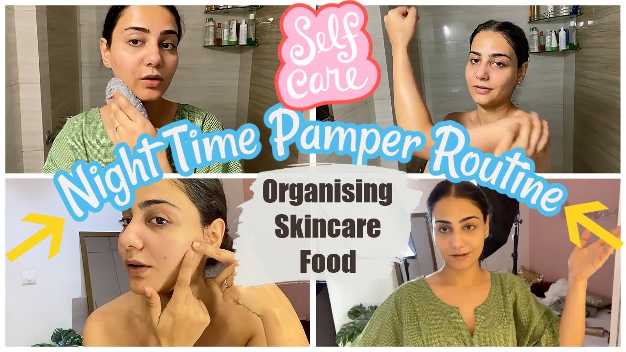 *VLOG* MY REAL NIGHT TIME  PAMPER ROUTINE | AFTER WORK  |CALM & POSITIVE |SIMMY GORAYA