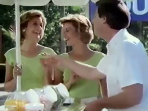 Wrigley's Doublemint Gum 1986 TV Commercial HD