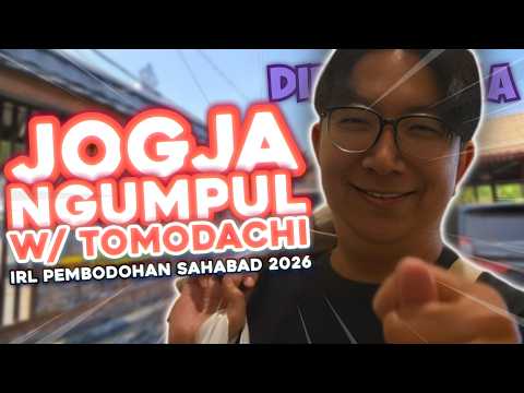 10 YEARS OF BEING ONLINE FRIENDS FINALLY MEETING UP - Jogja Vlog Part 1