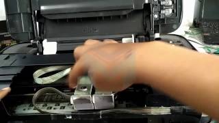 cara membuang angin di selang infus printer