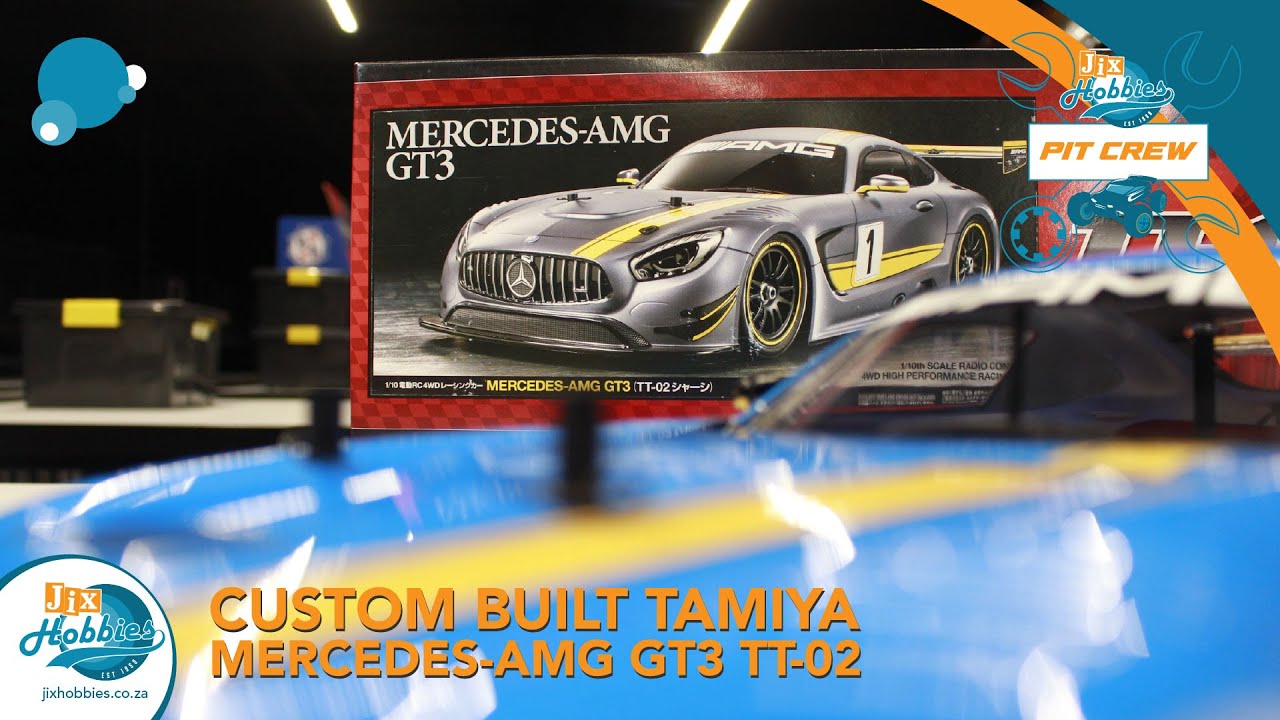 jixhobbies | Tamiya Mercedes-AMG GT3 TT-02 | Custom Build - YouTube