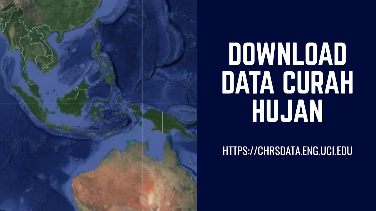 download data curah hujan di CHRS | rainfall data download - YouTube