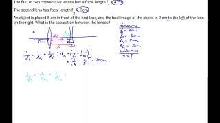 Two Lens Problem 2