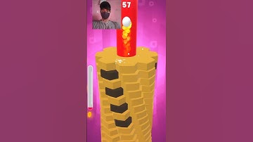 Stack ball mask gameplay Lvl 40 // Android / IOS Games #shorts #satisfyingvideo