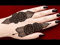 Very simple unique style mehndi design for back hand|new easy mehndi design 2026 | mehandi designs