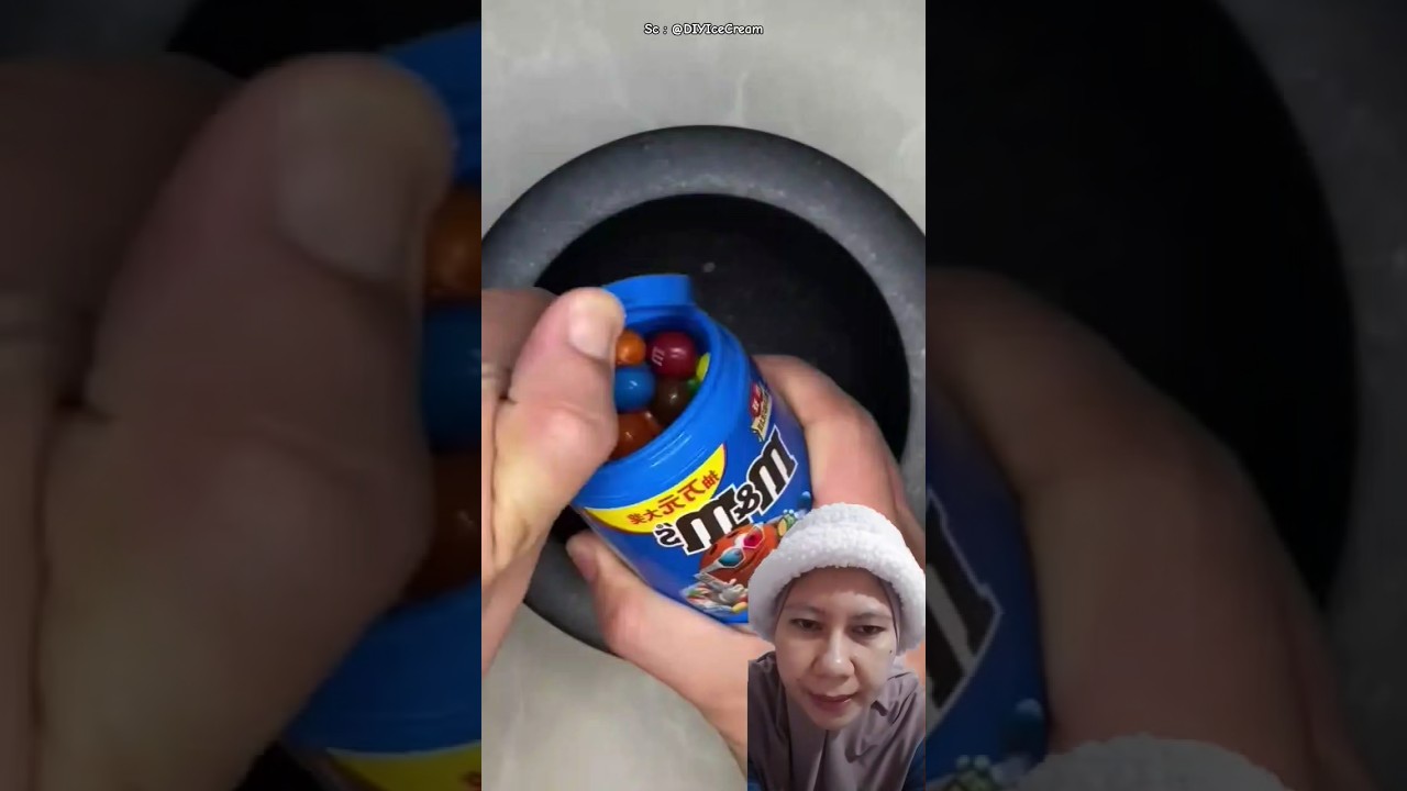 M&M Chocolate Ice Cream 🍦