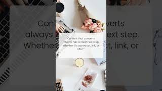 Content That Converts Always Has a Next Step