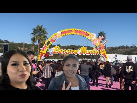 flew my mom out to LA for Besame Mucho Festival.. - YouTube