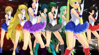 MMD Sailor Moon Space Battles 123