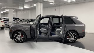 2020 RollsRoyce Cullinan Black Badge Commissioned  Walkaround 4k