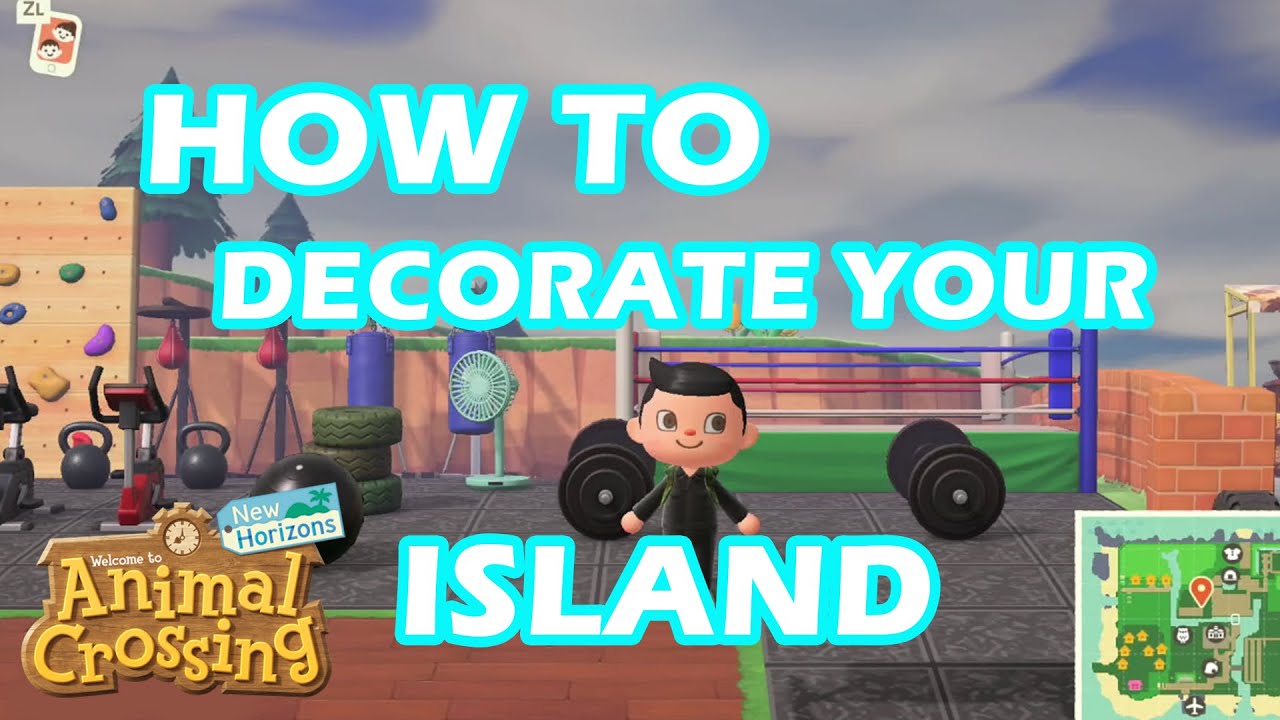 HOW TO DECORATE YOUR ISLAND IN ANIMAL CROSSING NEW HORIZONS