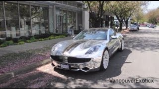 Chrome Fisker Karma - Vancouver