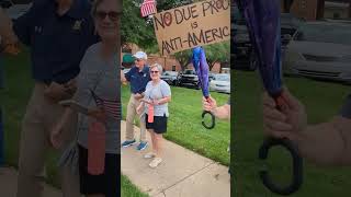 No Kings protest in Greenwood, SC