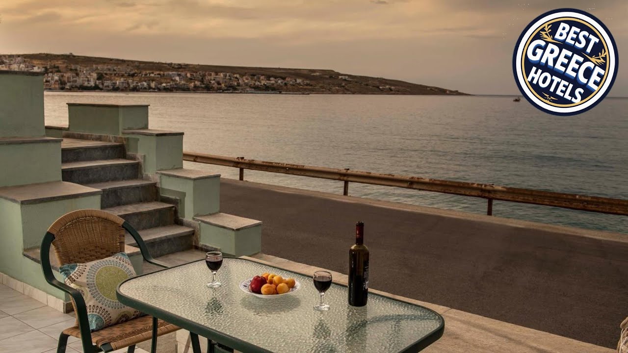 Sunrise Beachfront Apartment | Crete Island, Greece | Hotel Review 🏩