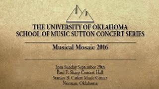 Sutton Concert Series: Musical Mosaic 2016