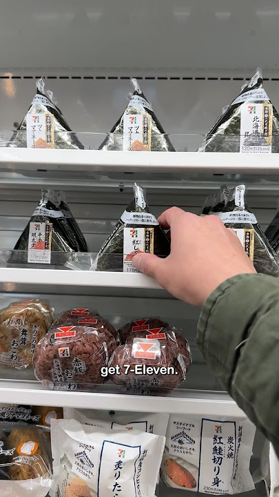 My first 7/11 breakfast in Japan
