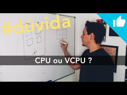 O que é CPU e VCPU ?