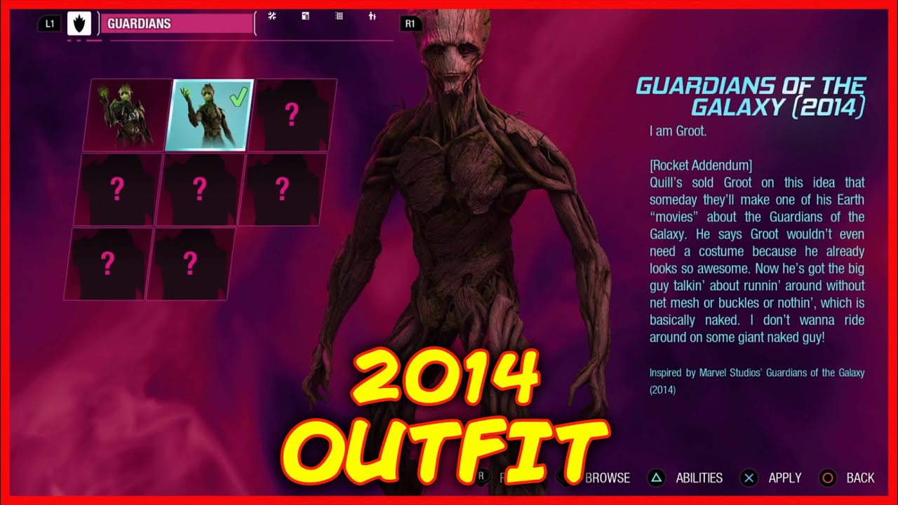 Groot - Guardians of the Galaxy: The Game Guide - IGN