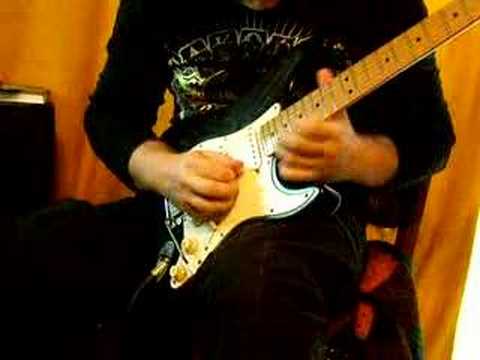 Bibas - Yngwie Malmsteen cover "Arpeggio from hell"