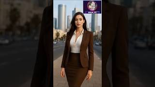 A Beautiful Girl Person Showing Off Muscles  ai shorts  ranubombaikiranu