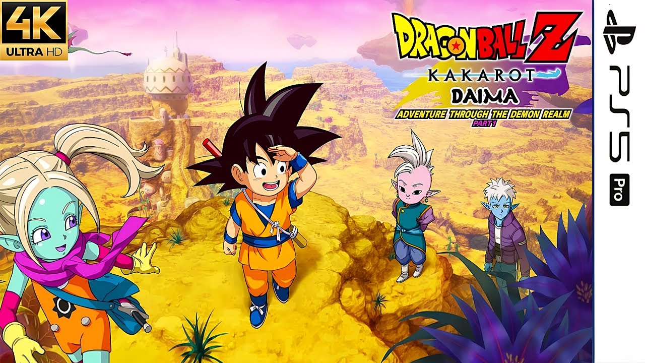 Dragon Ball Z Kakarot - DAIMA Part 1 Full DLC Walkthrough (4K 60FPS)