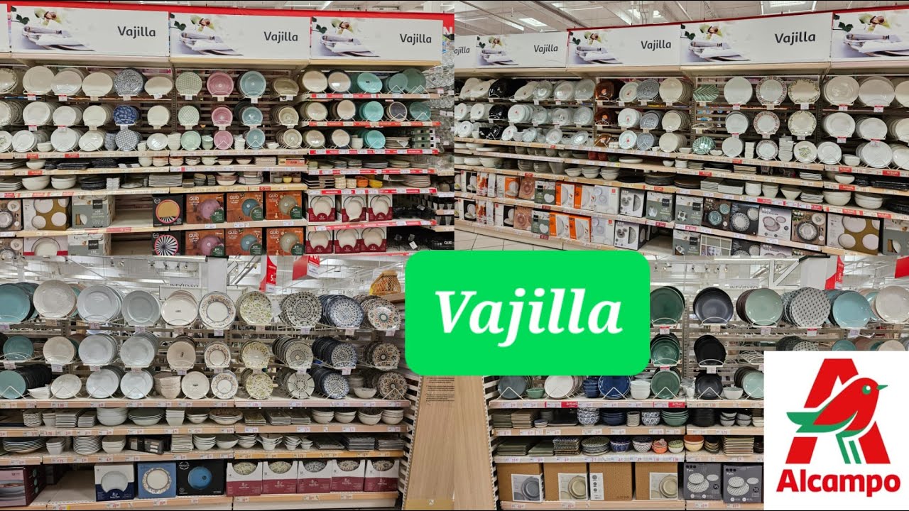 Alcampo Novedades Otoño Vajilla Tendencias para Cocina Comedor Muchas Ideas Económicas tour Auchan