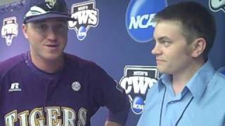 BA at the CWS: Three Questions with LSU's Blake Dean