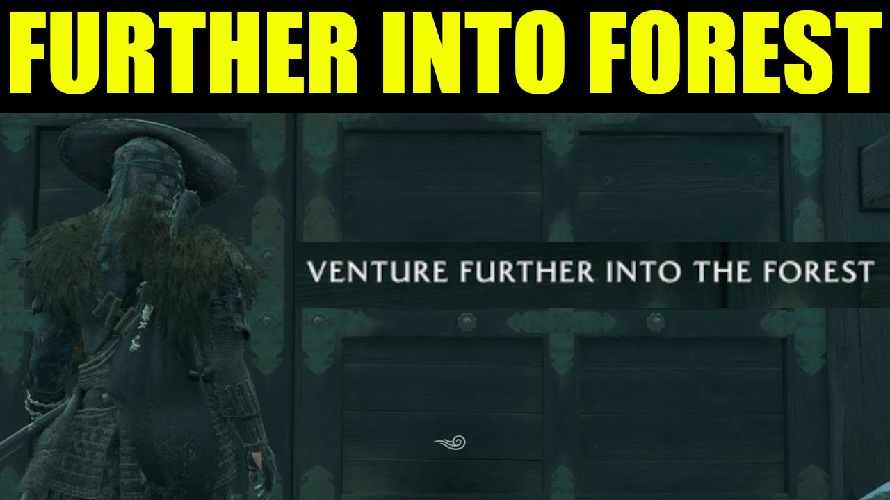 Ghost of yotei - How to venture into forest (puzzle solution