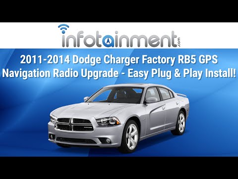 2011-2014-dodge-charger-factory-rb5-gps-navigation-radio-upgrade---easy-plug-&-play-install!