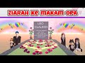 Ziarah ke makam opa  vlog king happy family  drama sakura school simulator