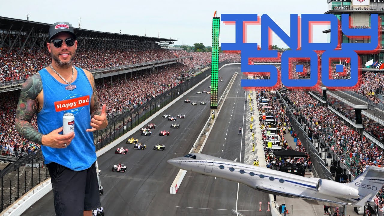 Gulfstream 550 Into The Indy 500 | The Greatest Spectacle in Racing