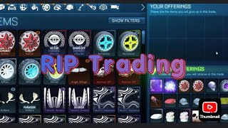 ROCKET LEAGUE IS REMOVING TRADING!?