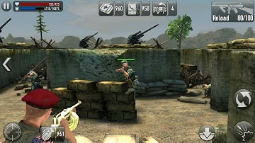 Frontline Commando: D-Day Gameplay | Map : - Sword | Mission : - 3 ( Juno : D-Day 1630Z )