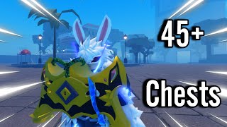 Opening 45+ Chests in Grand Piece Online Update 8