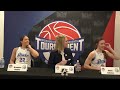 CU1 Women's Basketball Tournament Game 3 Postgame: Drake