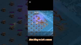 Max King Vs Lvl 1 Canon😂😂 #sumit007live #clashofclans #coc #clashofclans #gaming #shorts #scworld
