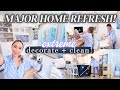 It&#39;s like a.. NEW HOUSE! Major REFRESH! Decorating + Clean with Me Motivation 2024!