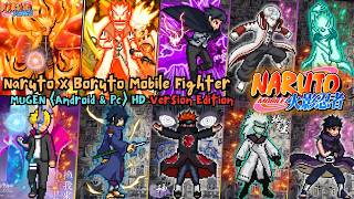 NEW‼️ NARUTO Mobile Fighter Mugen HD Version Edition 2026 (Android/Pc) - Naruto Ninja Storm Pixel🔥 screenshot 1