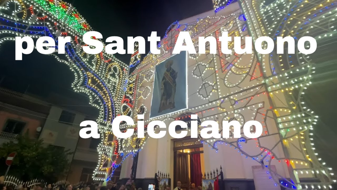Invocazione a Sant Antuono a Cicciano (NA), Maria Gerarda Cavezza e Biagio De Prisco