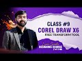 CorelDRAW X6 | Free Transform Tool | Class #9