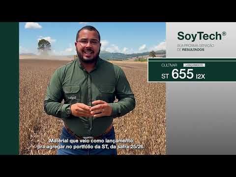 ST 655 I2X: estabilidade e alto potencial produtivo para a soja