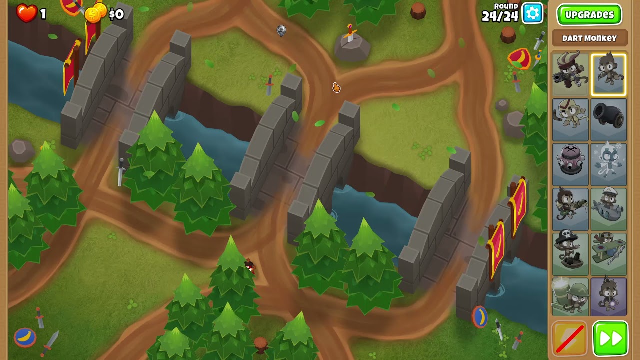 BTD6 - Advanced Challenge - November 14th, 2021 (1000 dollars 1 tower)