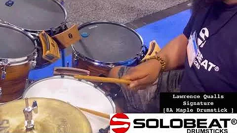 NAMM SHOW 2022, SOLOBEAT DRUMSTICKS. Lawrence Qualls
