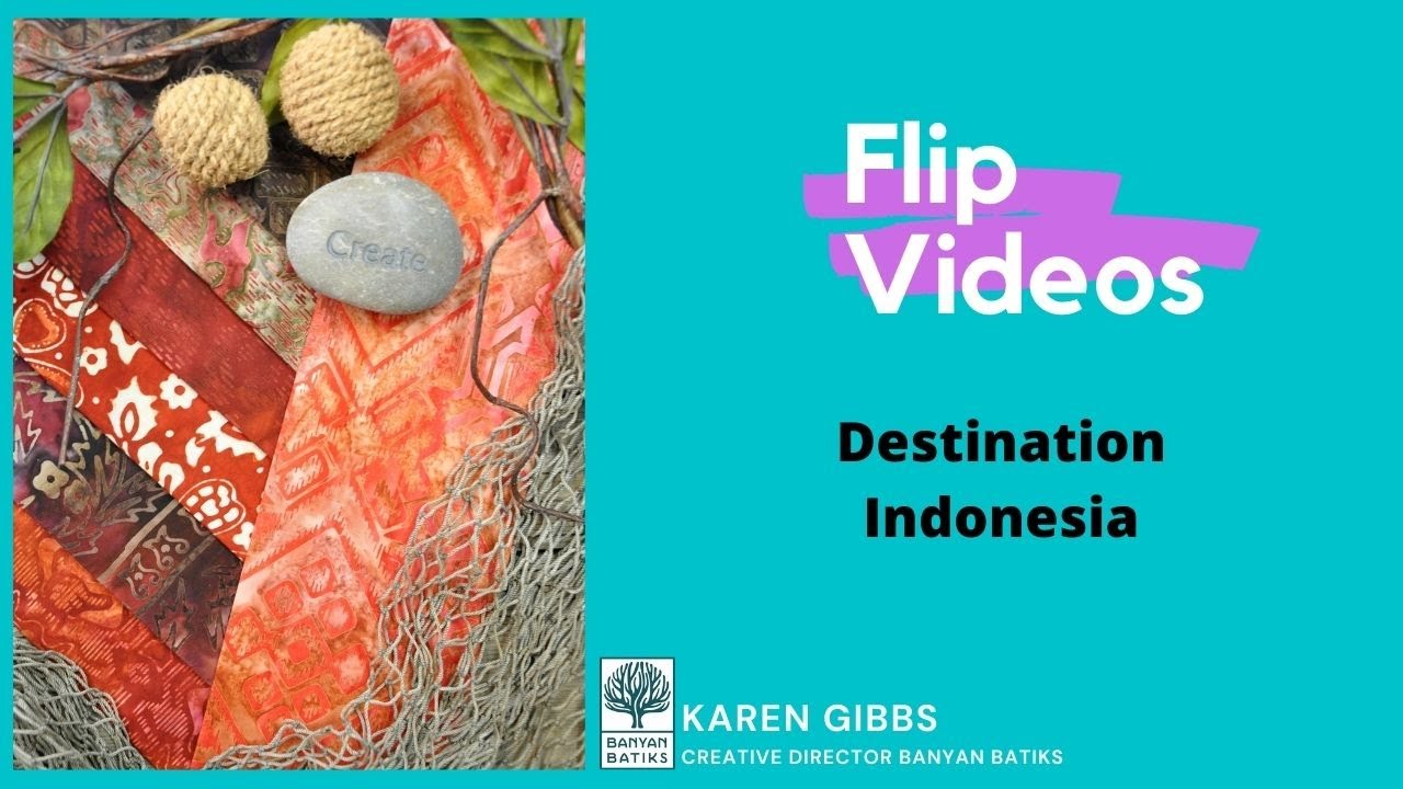 Destination Indonesia Flip Video | Green and Gold | January 2022 Release!